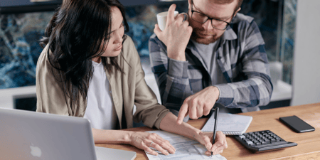 Couple looking at ways to consolidate debt 